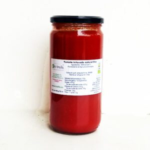 Conservas: Tomate triturado al natural (720ml)